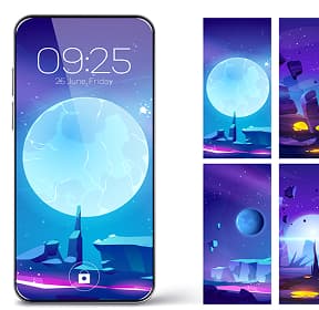 photo of screen Illustrations